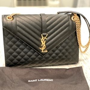 Saint Laurent- Large Envelope Monogram